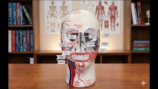 Styrofoam Head & Neck Anatomy