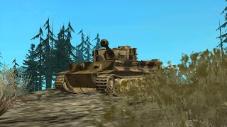 GTA SA Mod Tank Panzerkampfwagen Vi Tiger Ausf H1