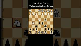 Jebakan catur melawan italian game #jebakancatur #chesstrap