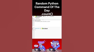 Willekeurige Python-opdracht van de dag, .count() #coderen #python #programmeren