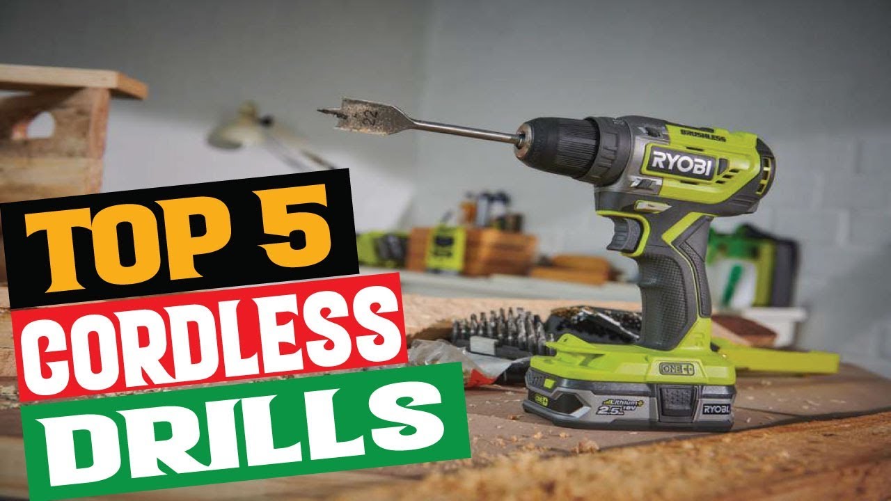 Best Cordless Drill (2019) Top 5 Cordless Drills. YouTube