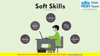 Soft Skills PPT Infographics Background Designs Ability To Work In A Team screenshot 2