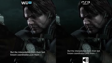 Resident Evil REVALATIONS Wii U  VS PS3 Console VS Console