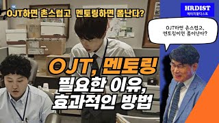 OJT, 멘토링이 필요한 이유, 효과적인 방법