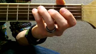 How to Play Fm7 Sharp minor seventh on Guitar