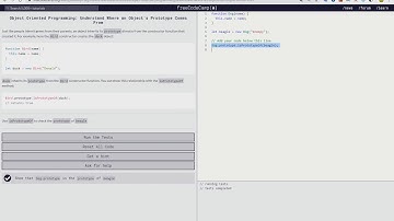 Object Oriented Programming: Understand Where an Object’s Prototype Comes From