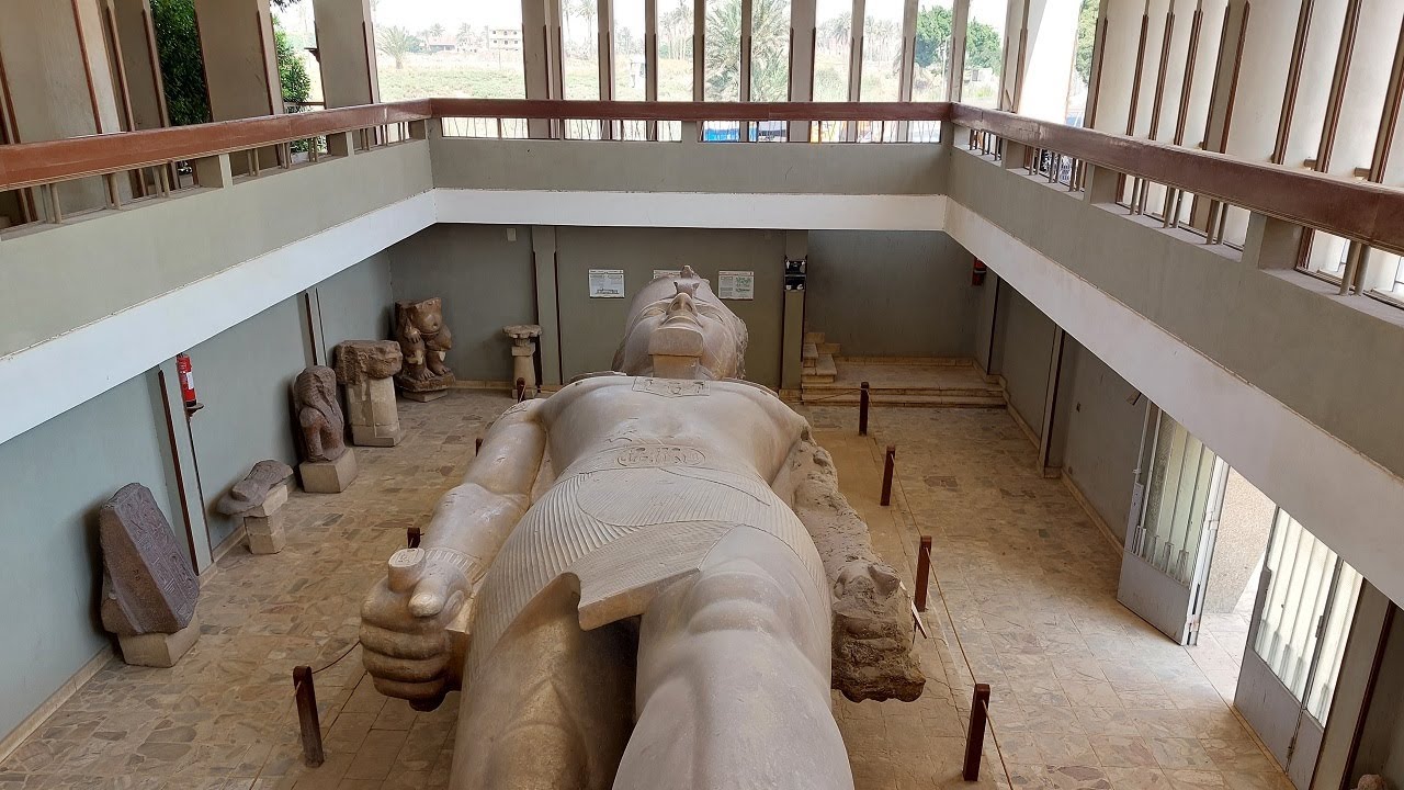The Colossal Statue of Ramesses The Great Memphis Ancient Egypt