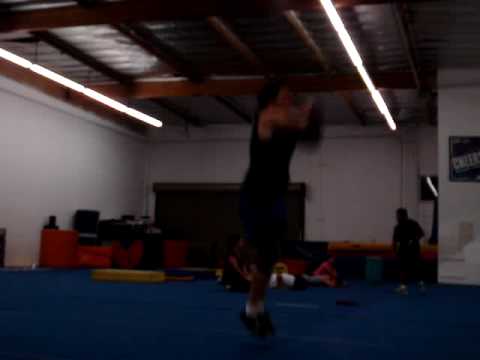 6 toe touches to tuck