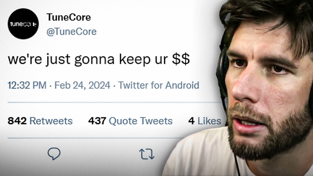 "TuneCore is a Scam."