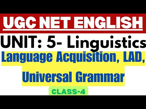 UGC NET English Literature | Unit 5 LANGUAGE BASIC CONCEPTS THEORIEs ...