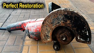 Restoration/ Old Rusty Hand-Held Circular Saw  - Restore Concrete Cutter Machine by EK Restoration 49,398 views 3 years ago 34 minutes