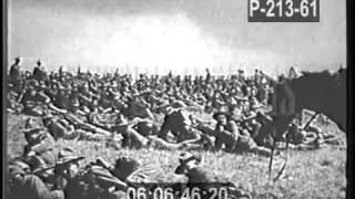 WORLD WAR I RECRUITS TRAINING TO FIGHT THE KAISER - 1917