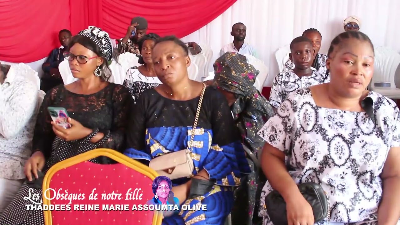 Funérailles THADDEES Reine Olive ( Pointe-Noire )