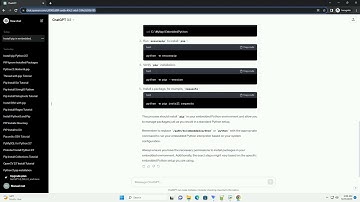 how to install pip in embedded python