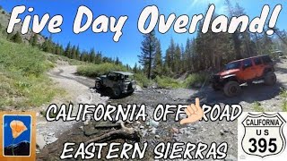 California Overland Adventure East Side of Sierras Off 395