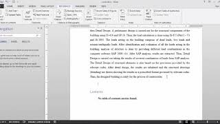how to create project on MS Word