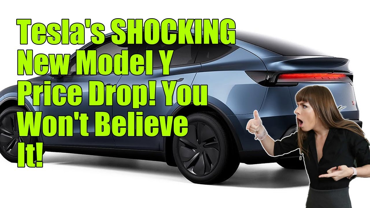 Tesla's SHOCKING New Model Y Price Drop! You Won't Believe It! - YouTube