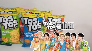 UNBOXING  🏵☘️🦋TOSTOS X NCT DREAM & REVIEW ALL VARIANT RASA