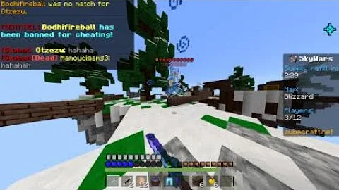 just destroying a hacker + good gameplay   | MCPE