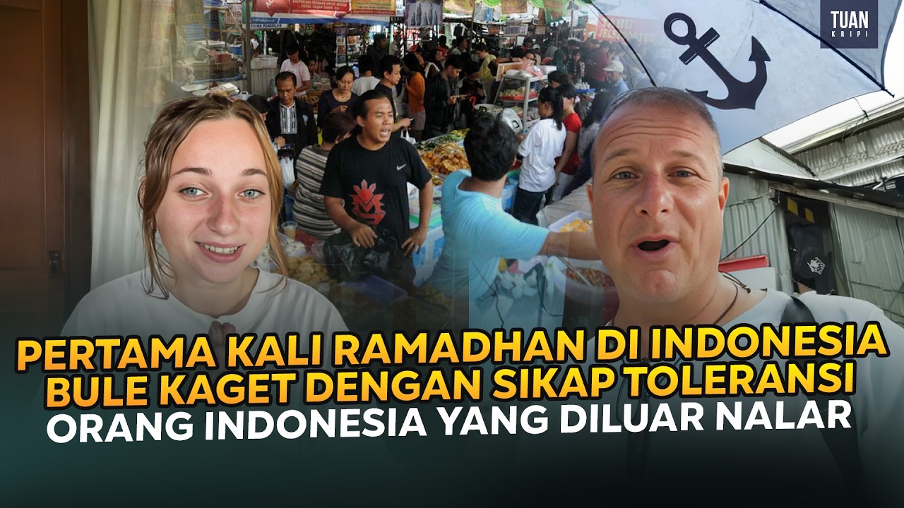 Bule Kaget Saat Merasakan Ramadhan di Indonesia! 