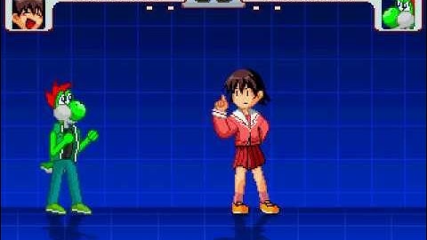 Fraps Testing WinMUGEN on my dad