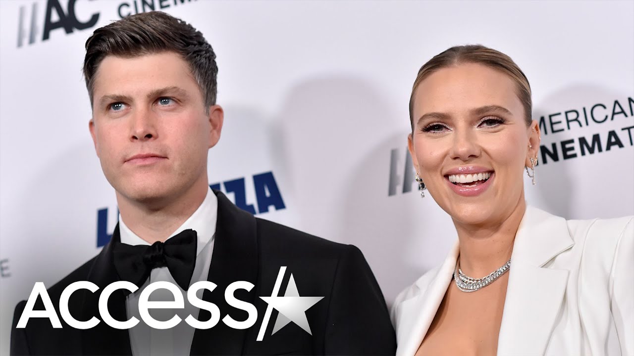 Scarlett Johansson Calls Colin Jost a ‘Beautiful Husband’