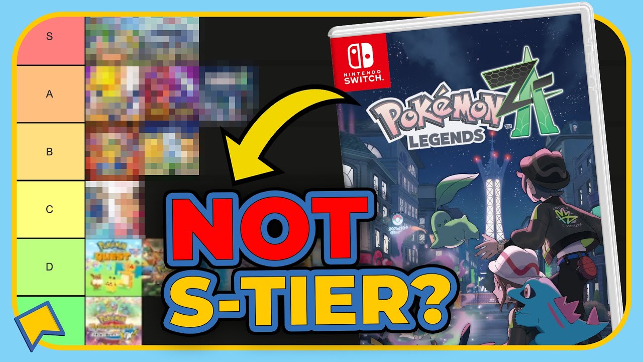 The 100% CORRECT Switch Era Pokémon Game Tier List