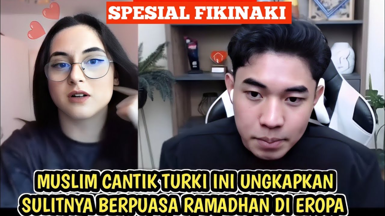 Muslim cantik Turki ini ungkapkan sulitnya berpuasa Ramadhan di Eropa - live OmeTV Fiki Naki 