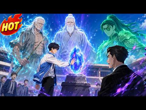 【AI漫剧】《名将觉醒：开局我召唤了俩大爷》全集丨全校笑他召出俩老头，谁知竟是隐藏神将！夏侯惇都被压一头  #夏侯惇 #名将觉醒 #召唤流 #逆袭 #热血国漫 #异兽试炼 #校园觉醒