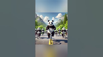 The pandas are cycling | #ai #panda #pandarescue