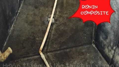 Bọc Composite FRP bể xi mạ