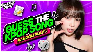 ⭐️ GUESS THE KPOP SONG BY ONE RANDOM RULE 🎲 1 SECOND, CHOREO & MORE KPOP QUIZ - FUN KPOP GAMES 2026