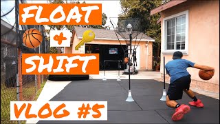 Basketball Workout For Handles (Float & Shift Dribbles)  VLOG #5