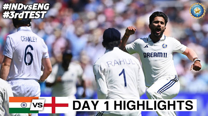 India vs England 3rd Test Day 1 Full Match Highlights | IND vs ENG 3rd Test Day 1 Full Highlights