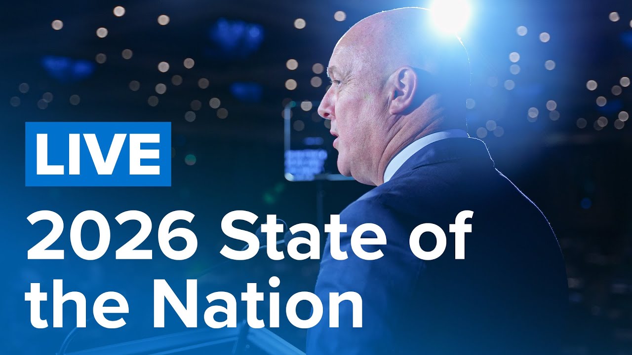 LIVE: Christopher Luxon delivers 2026 State of the Nation speech - YouTube