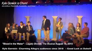 Kyle G Performs In Legally Blonde 2015