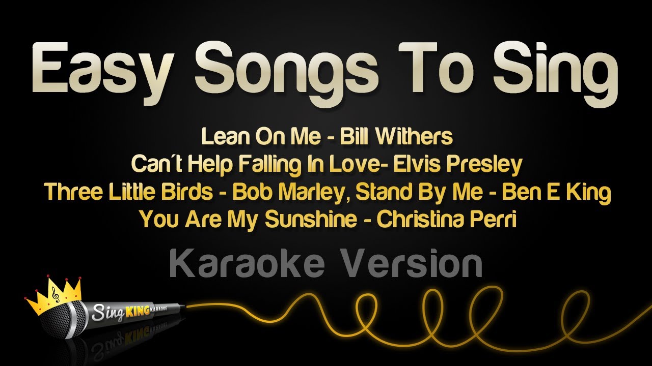easy-songs-to-sing-karaoke-compilation-vol-1-youtube