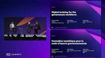 AWS Summit Ottawa 2022:  Digital training for the government workforce