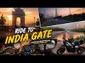 Peaceful Morning Ride to India Gate | Delhi Moto Vlog 🌅| @dmotorjournal