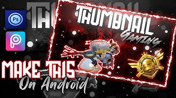 How To Make Gaming Thumbnail On Android|Gaming Thumbnail Tutorial|Picsart/Ps cc|KINGOP Gaming