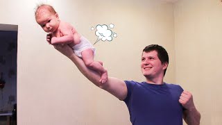 Funniest Baby and Daddy Duo Caught On Camera - Cute Baby Videos