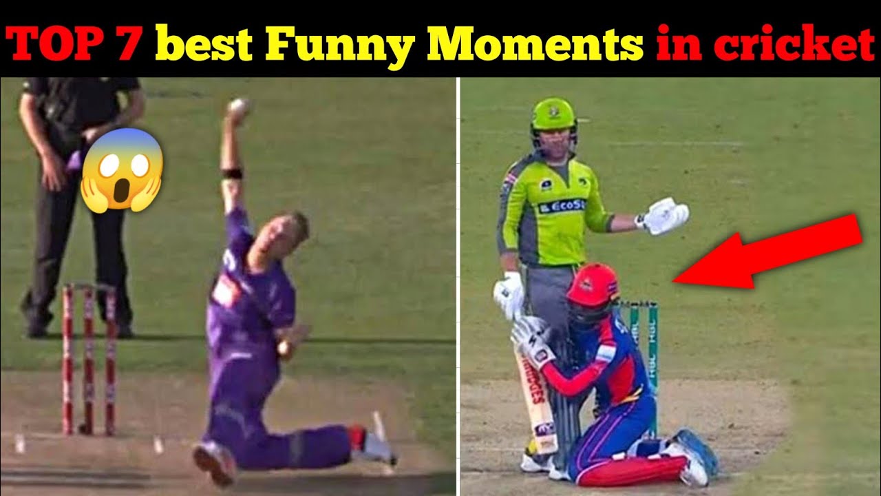 best Funny Moments in Cricket history ever 🤭🤣😂 - YouTube