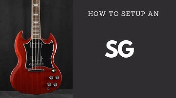 How To Setup an SG Guitar Gibson / Epiphone Junior Special or  Standard with Specs !