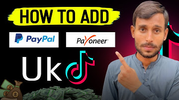How to add Payment method to Uk Tiktok Account | Add Tax info | How to link PayPal & payoneer Tiktok
