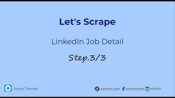 ✅Step 3/3   How to scrape LinkedIn job details and leads