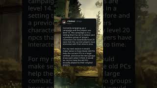 Combat with players of different levels? | r/dndnext #dnd #dungeonsanddragons #dnd5e #dm #rpg #ttrpg