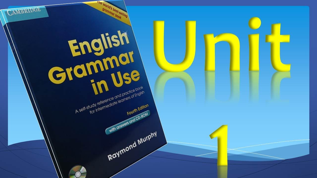 الوحدة الاولى من كتاب النحو الانكليزي للمرحلة الاولى