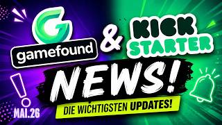 NEWS 04.05.26 | Crowdfunding: Gamefound &amp; Kickstarter | Boardgames