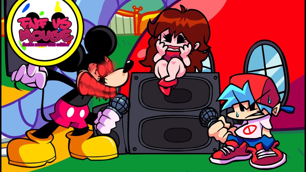 vs mouse funkin's mouse disk edition 1.3 - YouTube