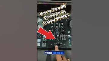 DJ for Beginners | How to Disable Crossfader in Traktor DJ Pro  #traktor #crossfader